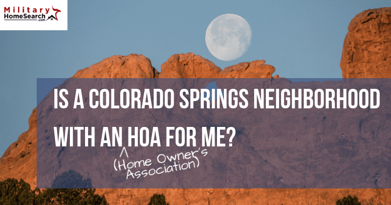 What to Know About HOA Communities in Colorado Springs