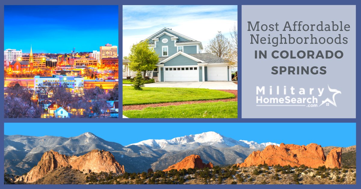Colorado Springs Most Affordable Neighborhoods