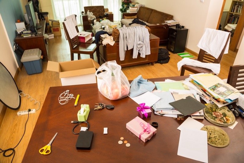 Increasing Clutter at Home